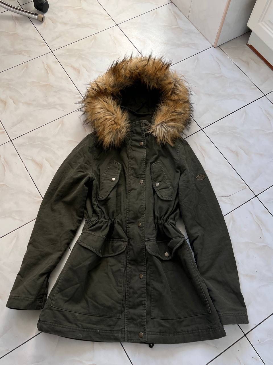 Diesel VINTAGE DIESEL FUR JACKET PARKA OLIVE KHAKI AVANT-GARDE Size M / US 6-8 / IT 42-44 - 23 Thumbnail