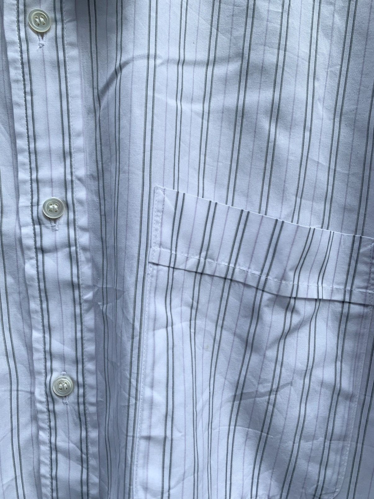 Christian Dior Monsieur Vintage christian dior striped button ups shirt Size US L / EU 52-54 / 3 - 3 Thumbnail