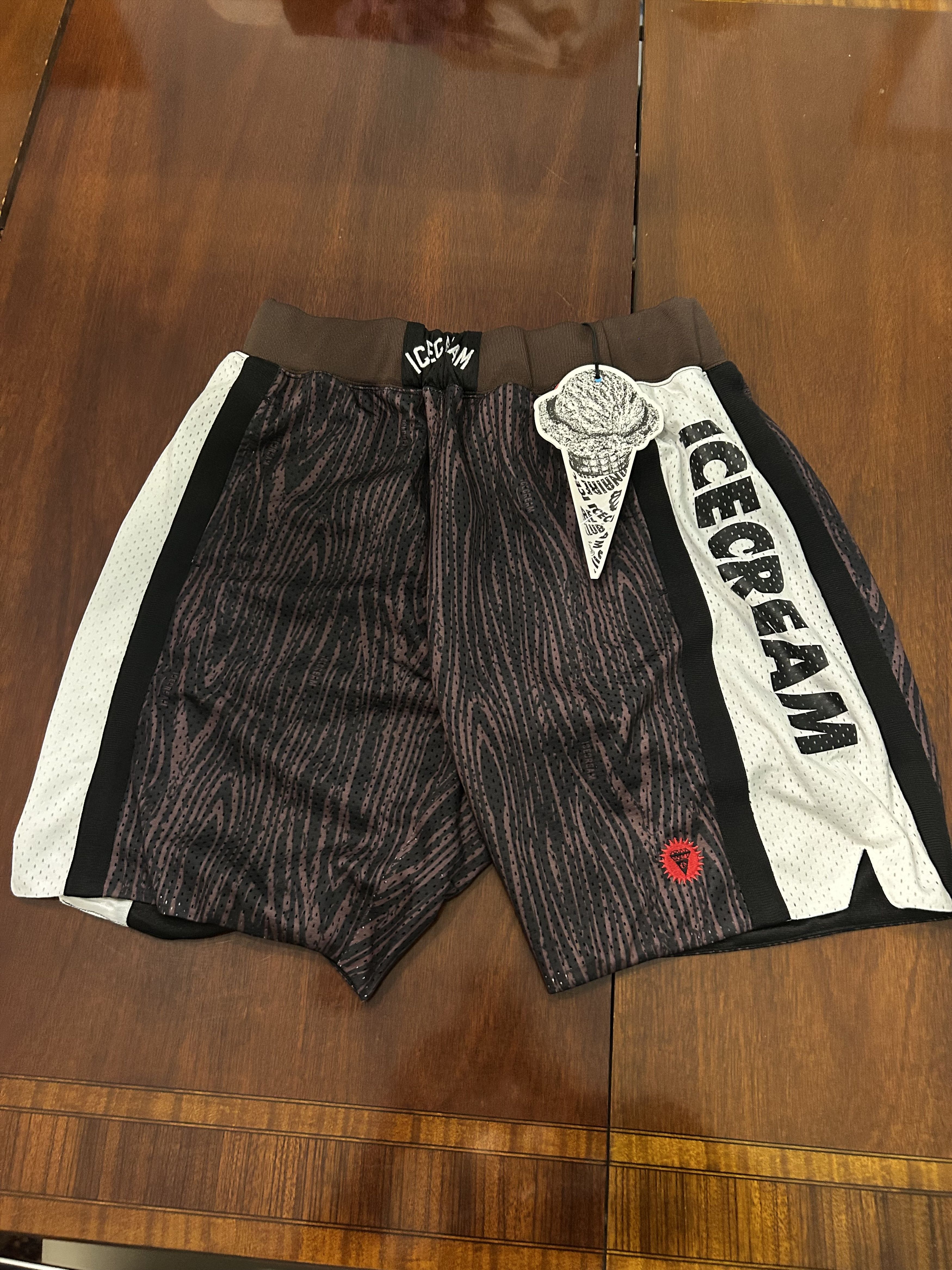 Billionaire Boys Club Billionaire Boy Club Brown Ice Cream Basketball Short Size M Size US 32 / EU 48 - 1 Thumbnail
