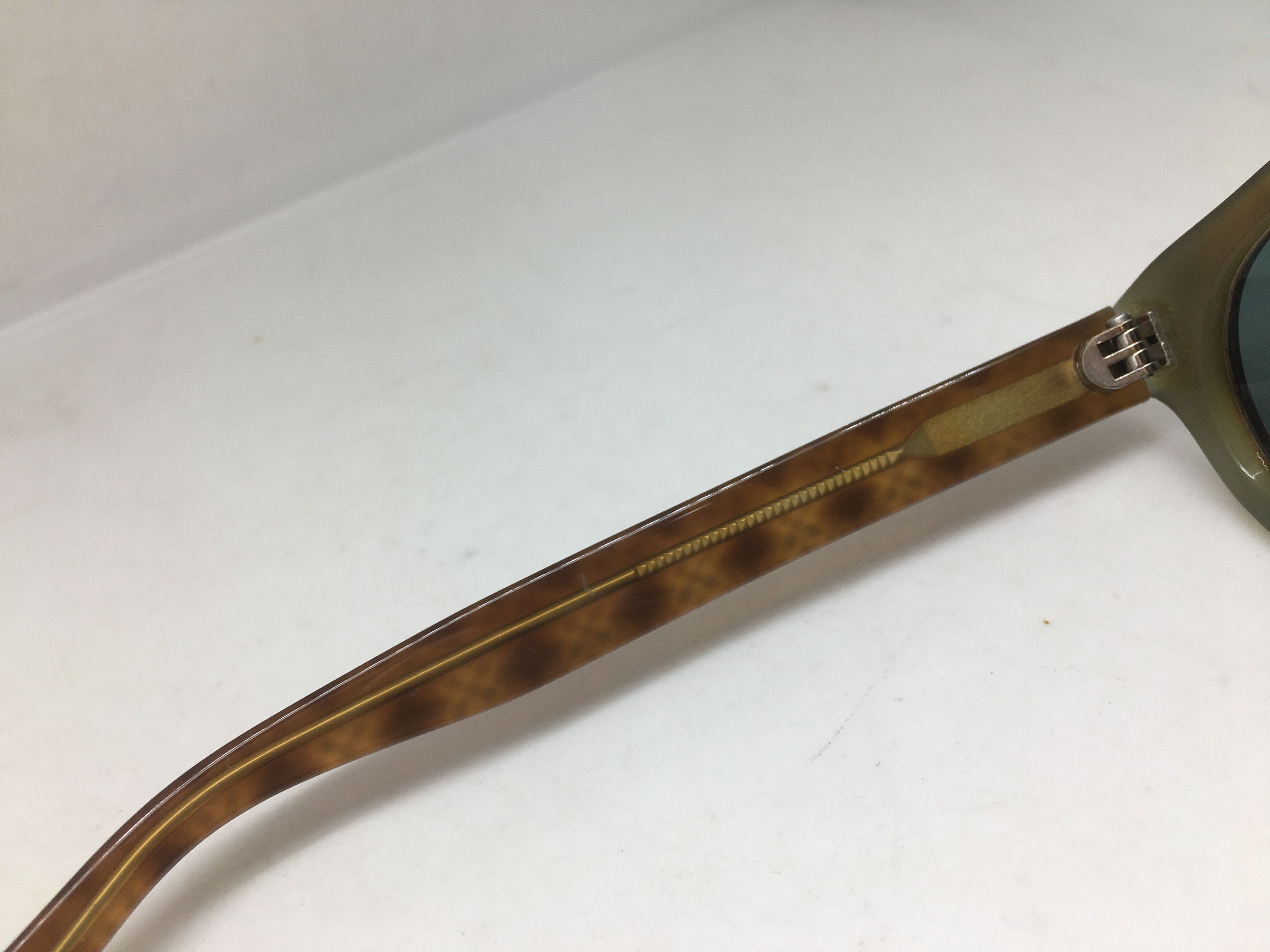 Other Handmade Brown Acetate Keyhole Bridge PREPPY Sunglasses Size ONE SIZE - 6 Thumbnail