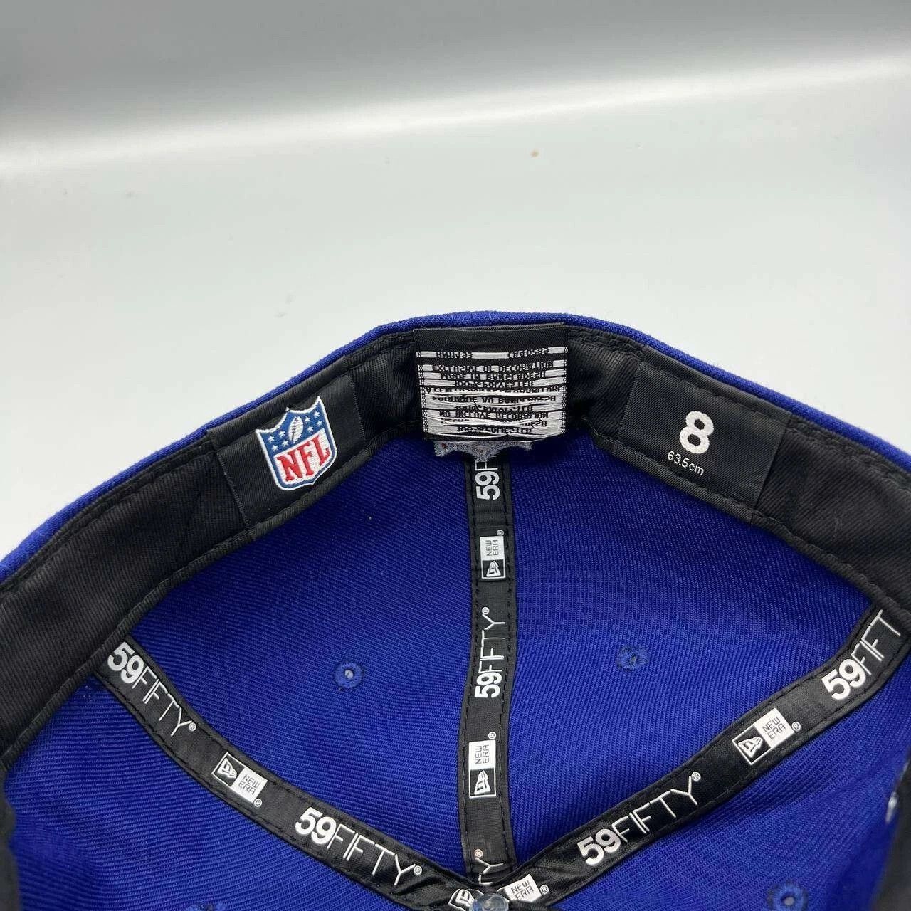 New Era Las Vegas Raiders Hat Men 8 59Fifty New Era NFL Fitted Cap Size ONE SIZE - 3 Thumbnail