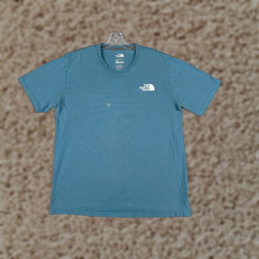 The North Face The North Face Shirt Men Medium Blue Short Sleeve Crew Neck Cotton Cactus READ Size US M / EU 48-50 / 2 - 1 Thumbnail