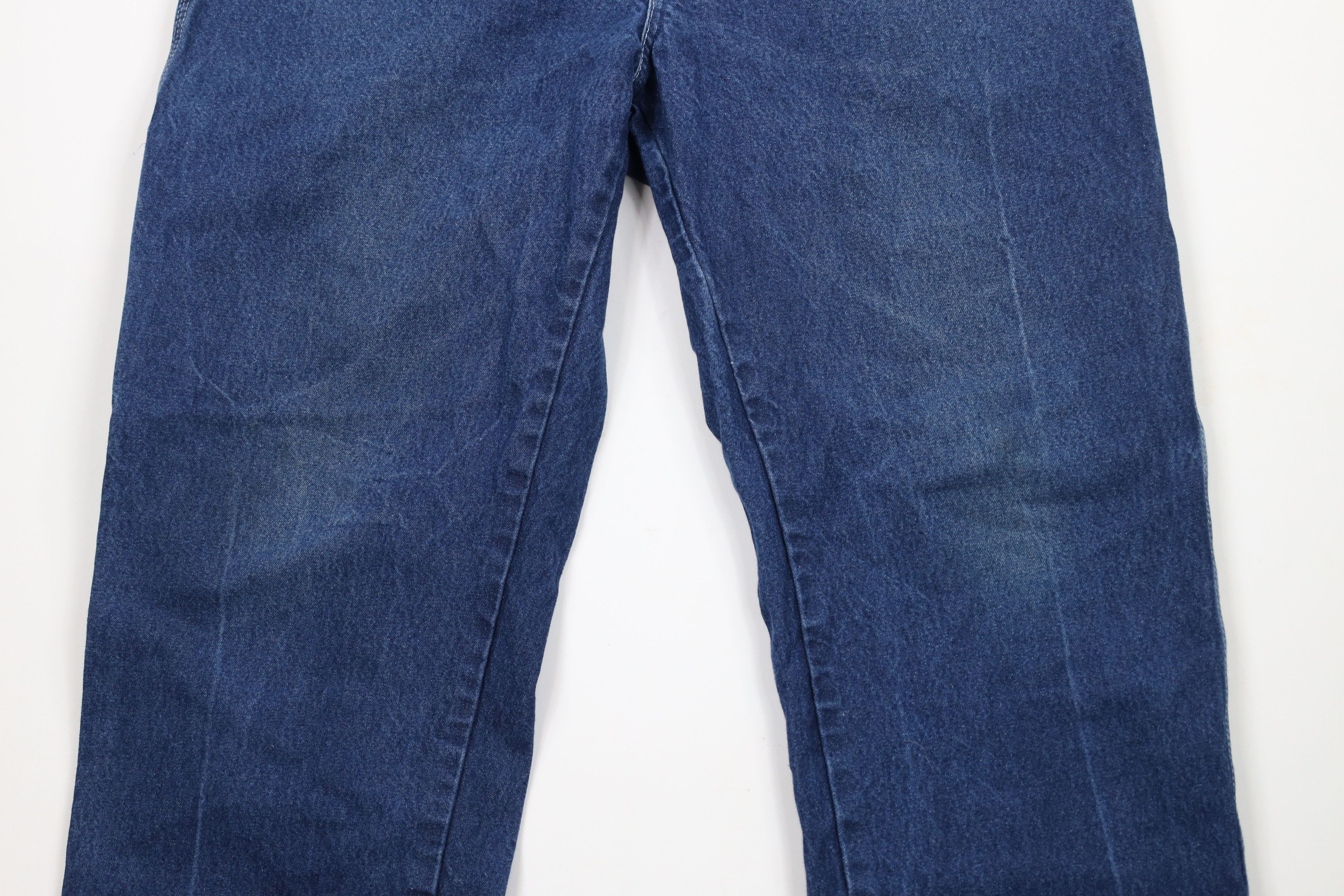 Dickies × Vintage Vintage Y2K Dickies Wide Leg Dungaree Denim Jeans Blue Size US 38 / EU 54 - 3 Thumbnail