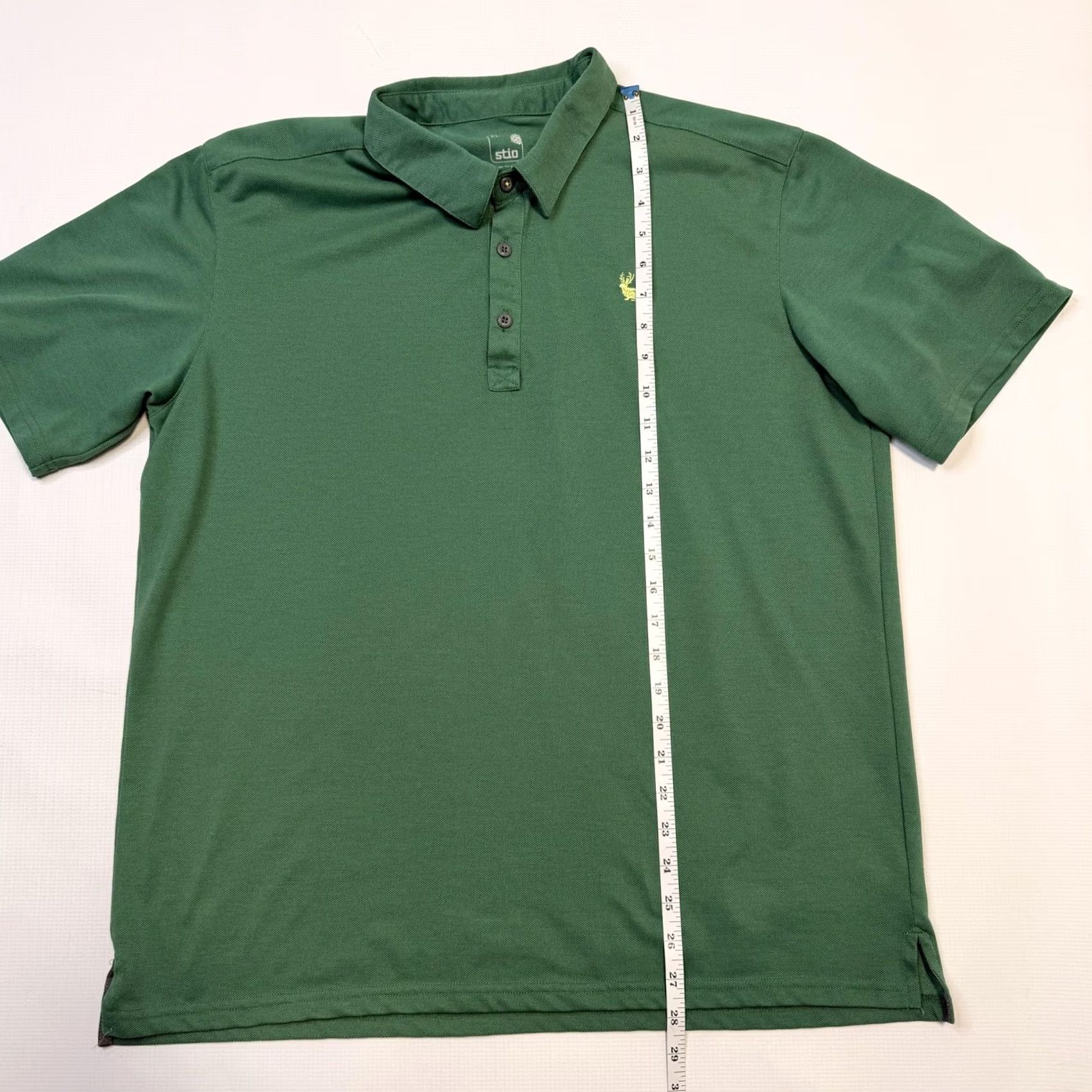 Vintage Stio Polo Shirt Mens XL Green Performance DriRelease Golf Hiking Tagless Size US XL / EU 56 / 4 - 5 Thumbnail