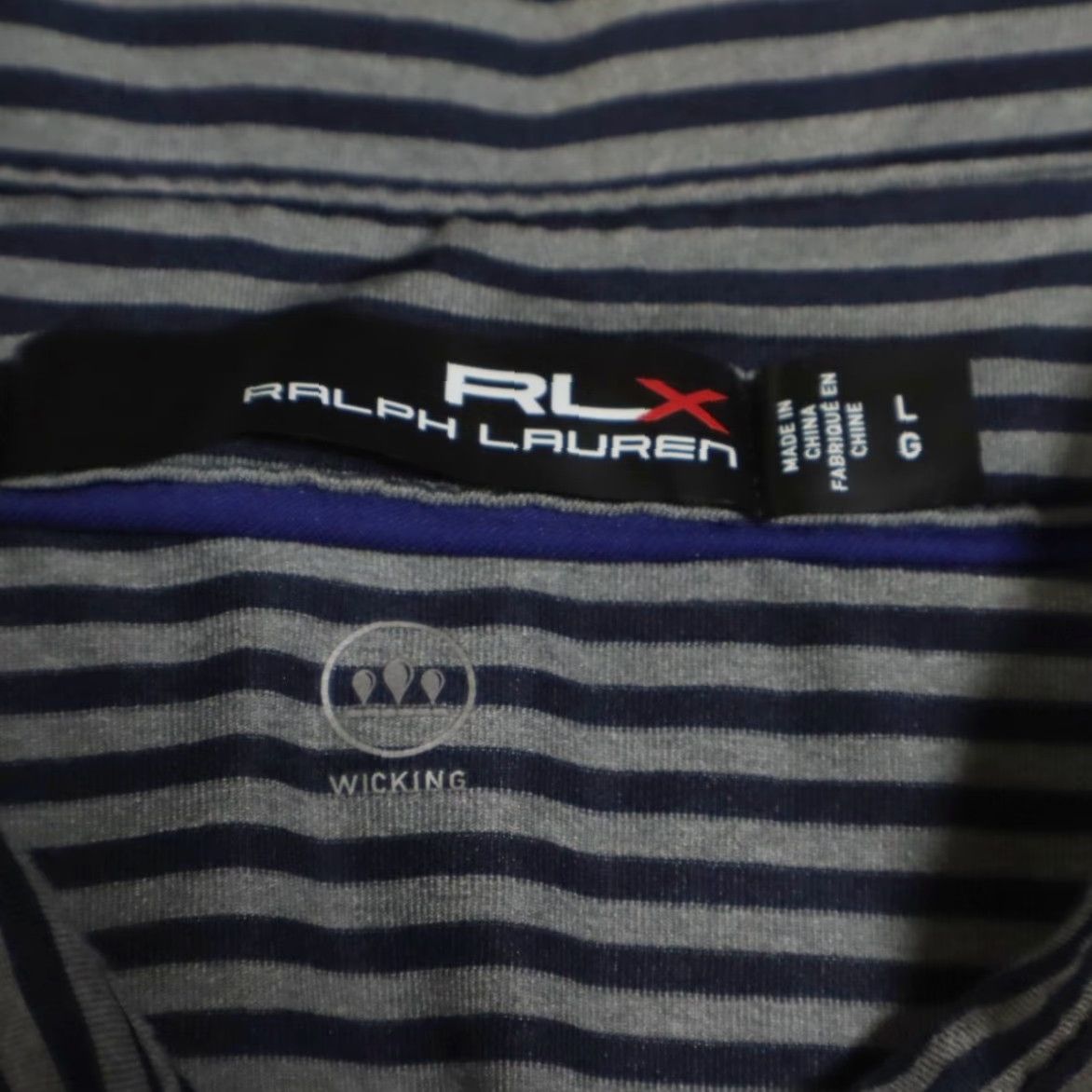RLX Ralph Lauren RLX Ralph Lauren US Open Pebble Beach Striped Polo Shirt Navy Men's L Size US L / EU 52-54 / 3 - 5 Thumbnail