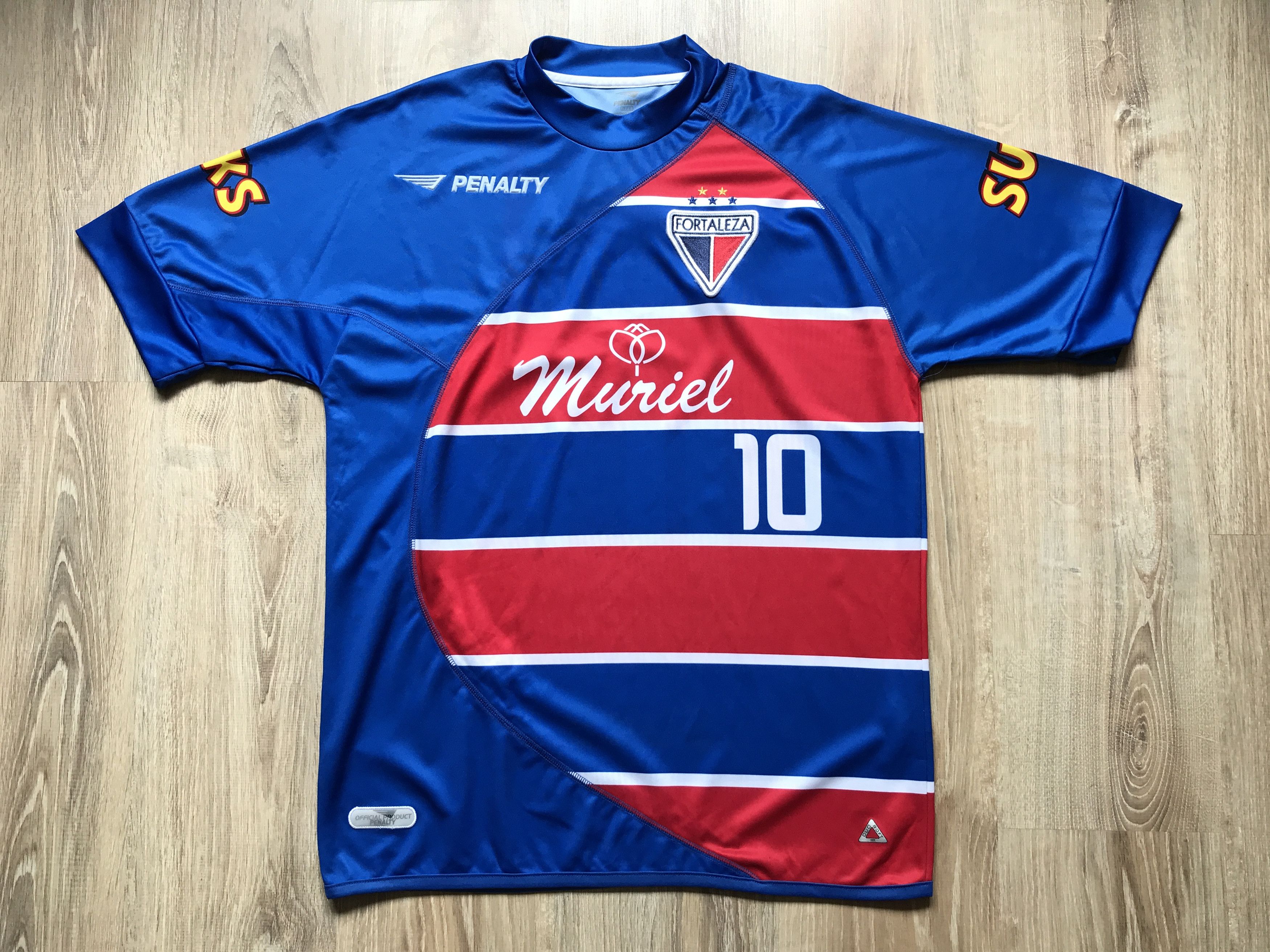 Penalty × Vintage Vintage Penalty Fortaleza Home Shirt 2005 Size US L / EU 52-54 / 3 - 1 Thumbnail