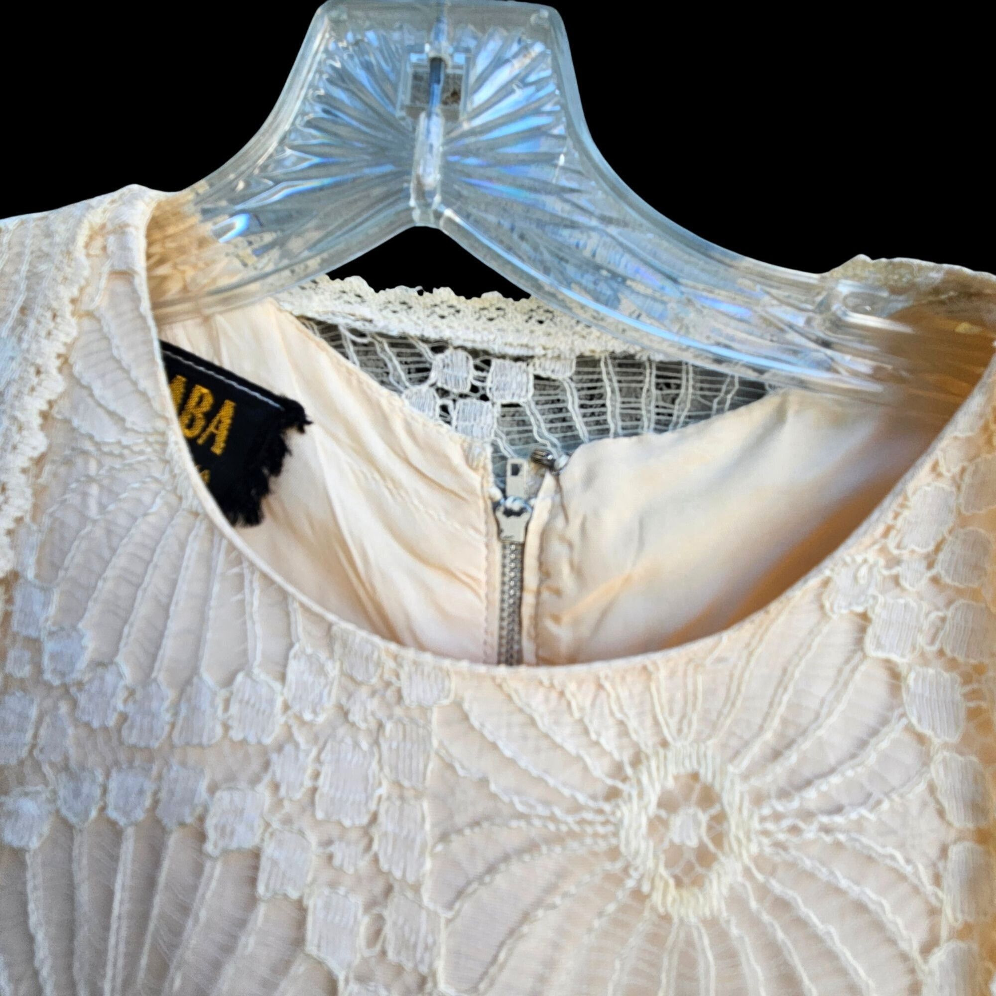Vintage Vintage 1960s Saba California Lace Dress Set Size S Wedding Size S / US 4 / IT 40 - 4 Thumbnail