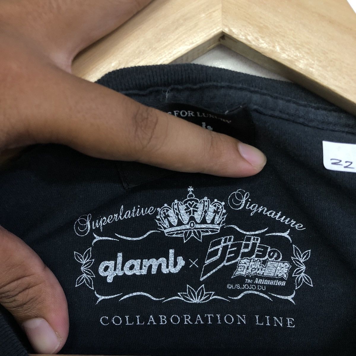 Anime × Japanese Brand Jojo Bizzare Anime X Qlamb Grunge For Luxury Tshirt Size US L / EU 52-54 / 3 - 11 Thumbnail
