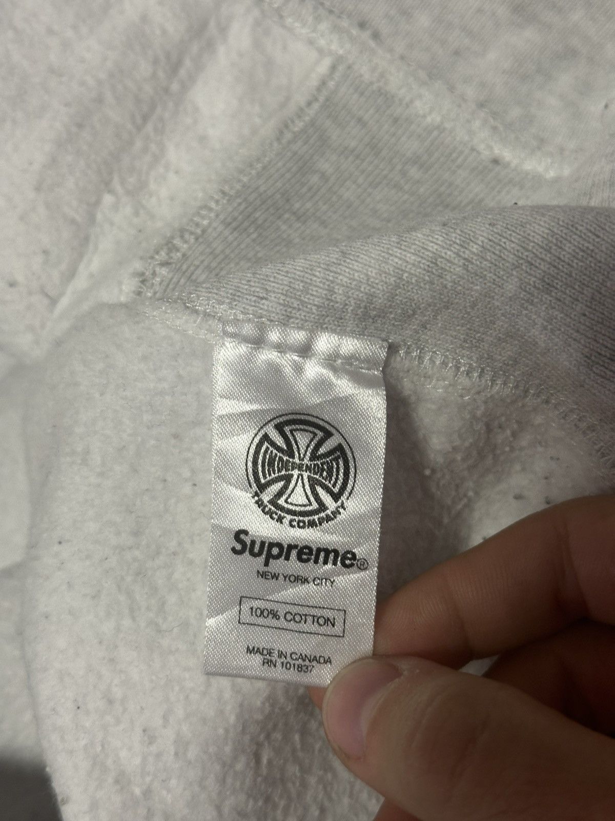Supreme Supreme x Independent Hoodie Size US L / EU 52-54 / 3 - 11 Thumbnail