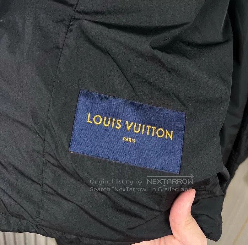 Louis Vuitton Louis Vuitton Black Embossed Corset Cotton Jacket Size US L / EU 52-54 / 3 - 5 Thumbnail