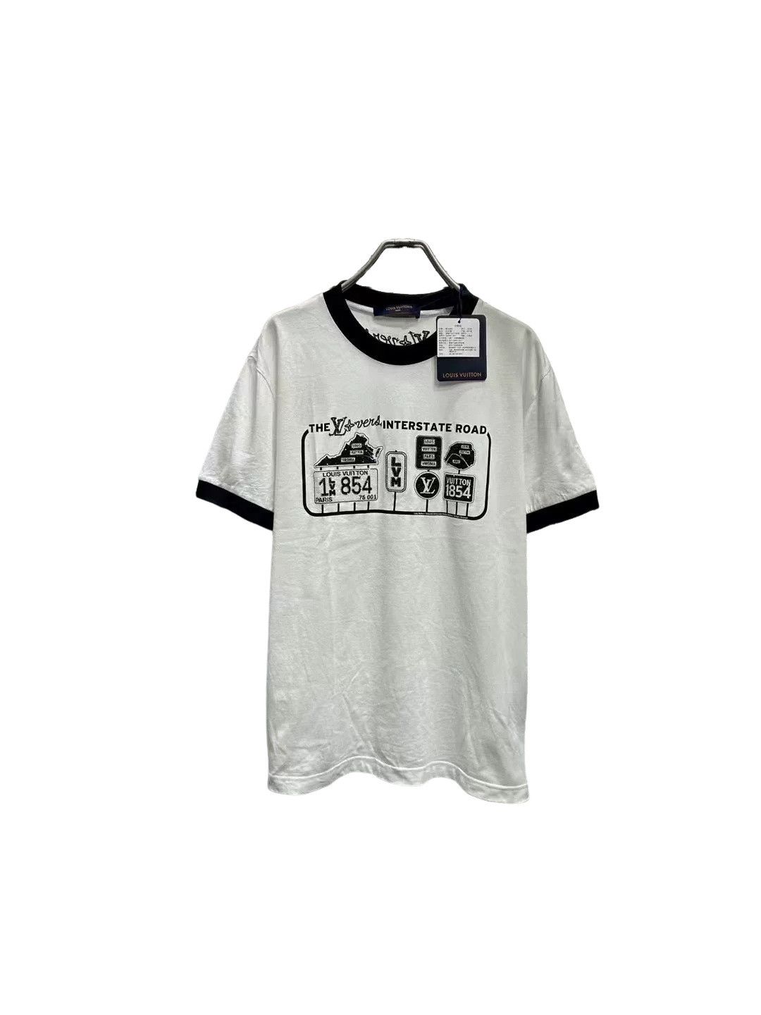 Louis Vuitton Louis Vuitton Interstate Road Graphic T-Shirt M Size US M / EU 48-50 / 2 - 1 Thumbnail