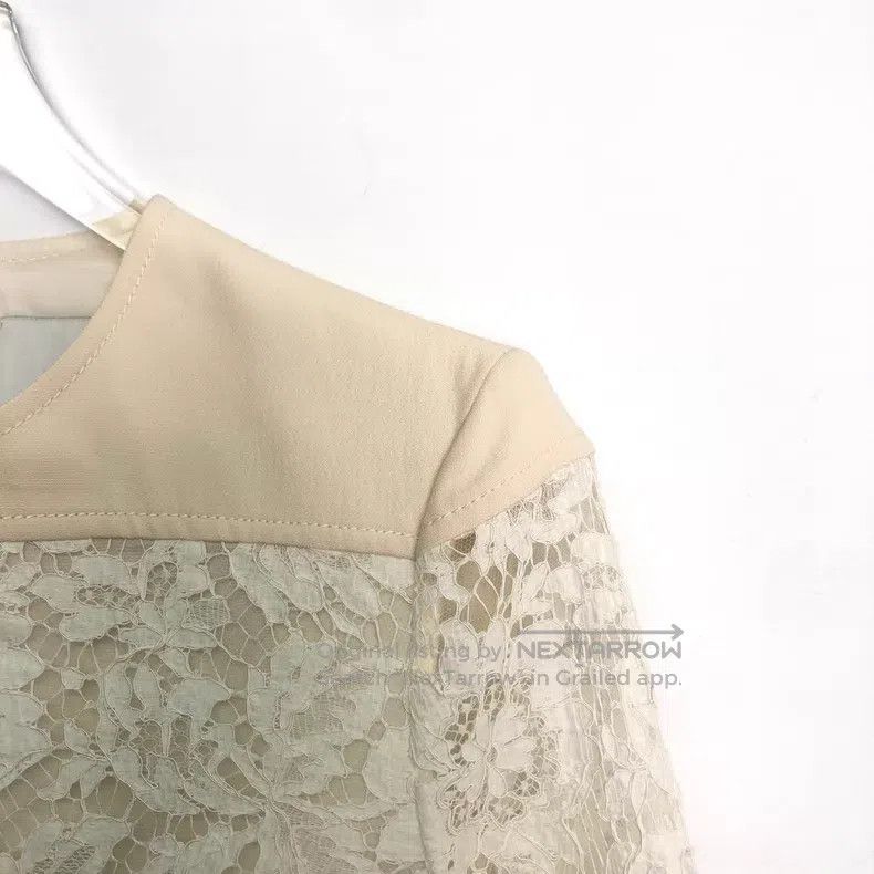 Valentino Valentino Lace long-sleeved crew neck dress Size S / US 4 / IT 40 - 3 Thumbnail