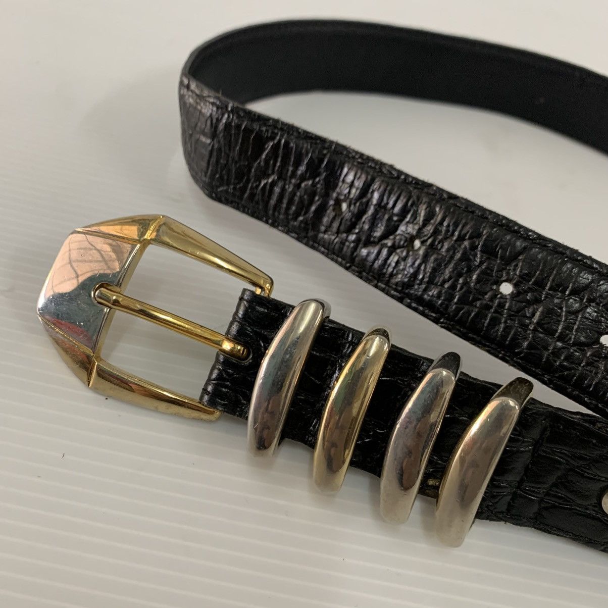 Versace Gianni Versace Leather Belts Size ONE SIZE - 4 Thumbnail