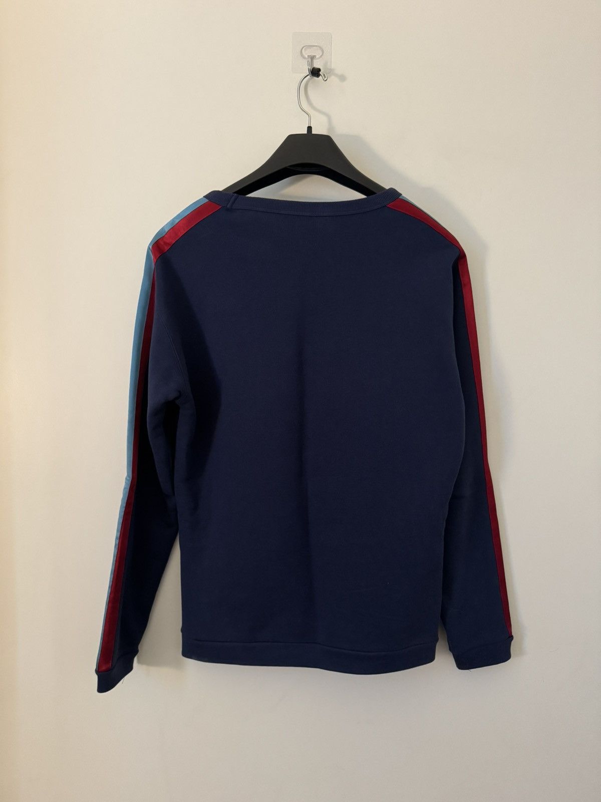 Gucci Gucci GG Star Embroidered Sweatshirt – Navy – Size L (Rare) Size US L / EU 52-54 / 3 - 2 Thumbnail