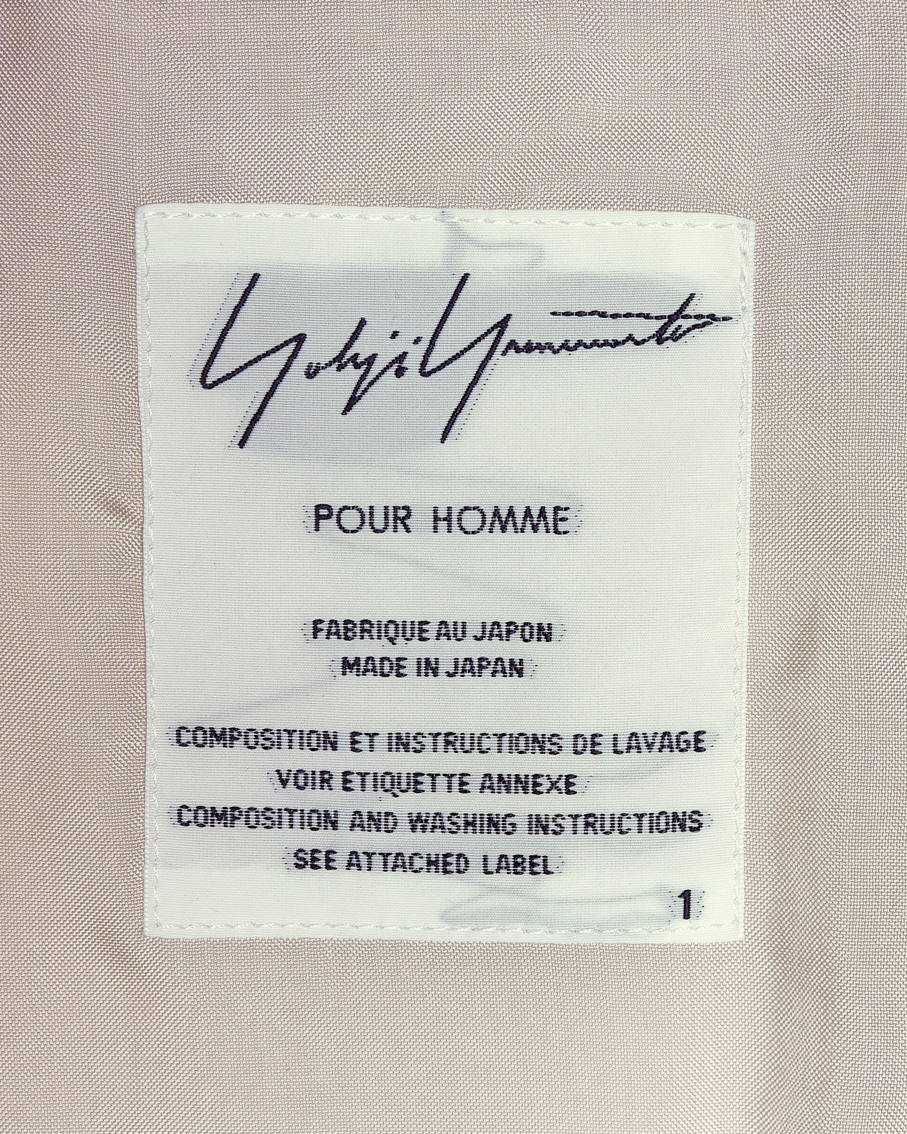 Yohji Yamamoto Yohji Yamamoto long wool coat Size US XS / EU 42 / 0 - 10 Thumbnail