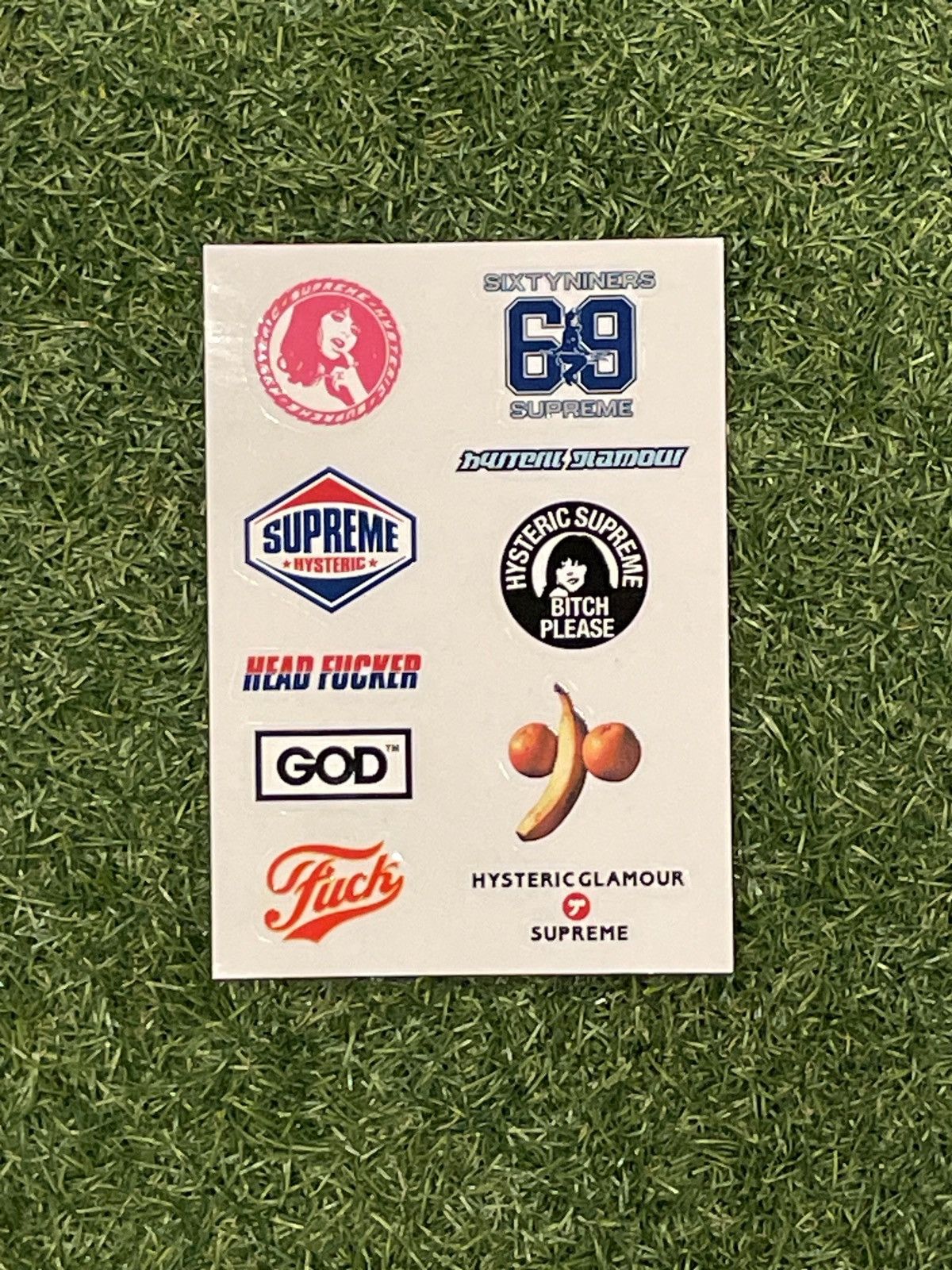 Supreme Supreme “Hysteric Glamour” Sticker Size ONE SIZE - 1 Preview