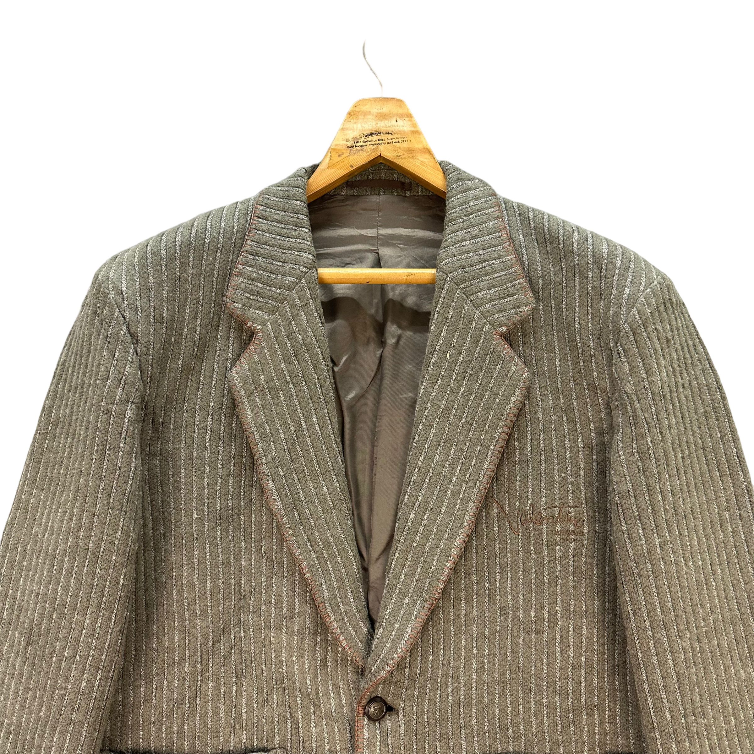 Valentino VALENTINO GARAVANI SPORT STRIPED CASUAL JACKET #8318-003 Size US M / EU 48-50 / 2 - 2 Thumbnail