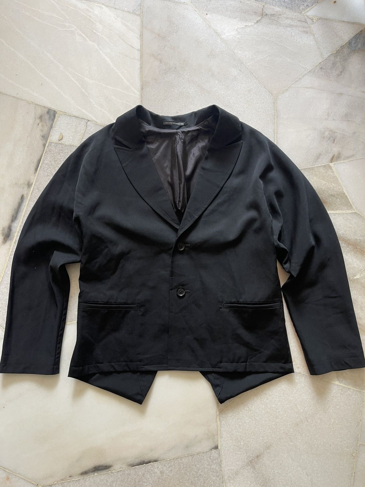 Yohji Yamamoto Yohi Yamamoto + Noir Asymentric Back Pocket Design 10 Size US S / EU 44-46 / 1 - 4 Thumbnail