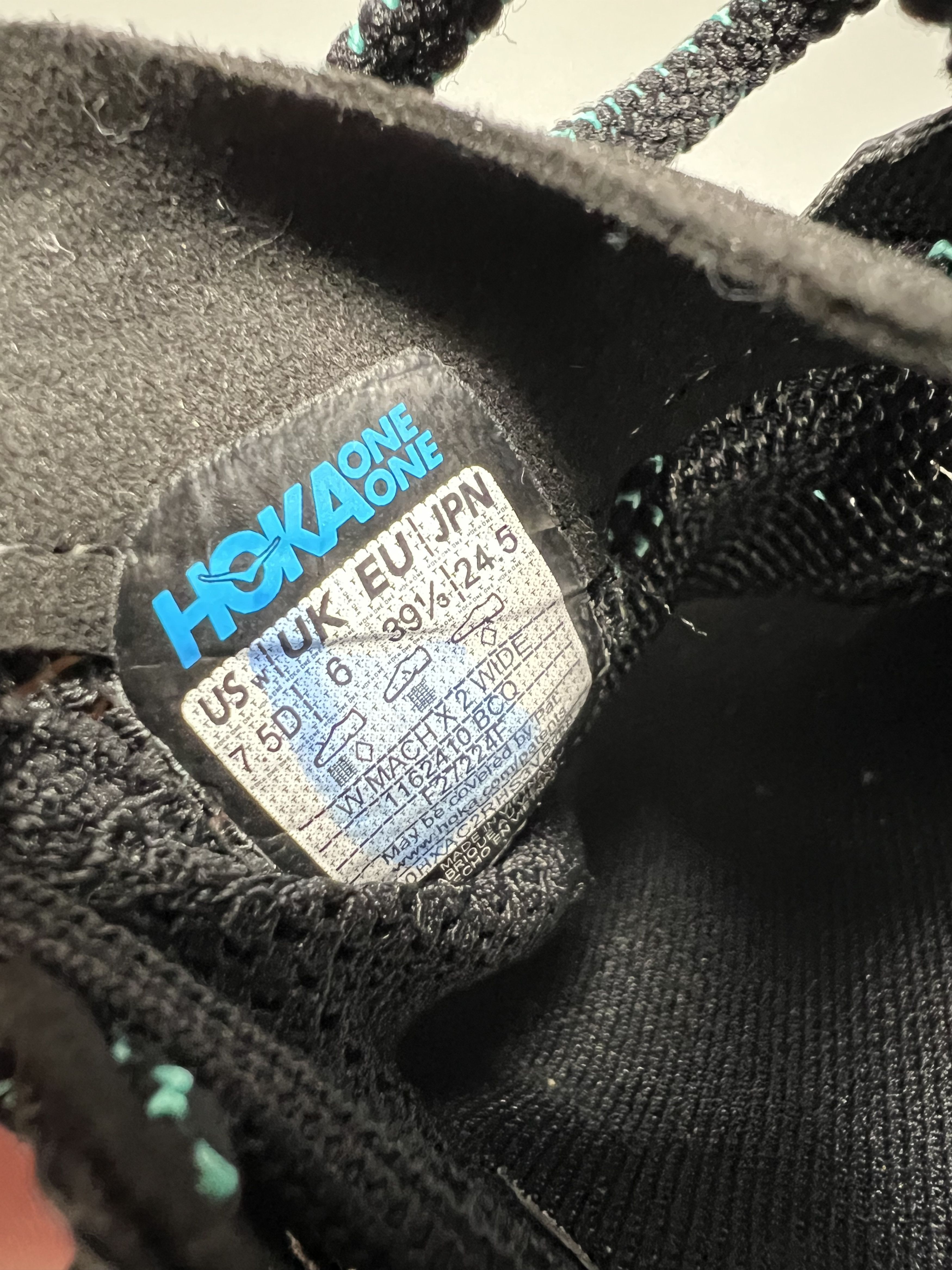 Hoka 7.5D Hoka One One Mach X 2 Wide Women's Running Shoes Size US 7.5 / IT 37.5 - 19 Thumbnail