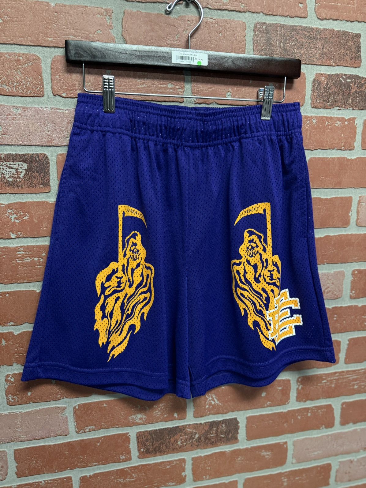 Eric Emanuel × Warren Lotas Eric Emanuel x Warren Lotas Mesh Shorts Purple Size L (NEW) Size US 31 - 3 Thumbnail