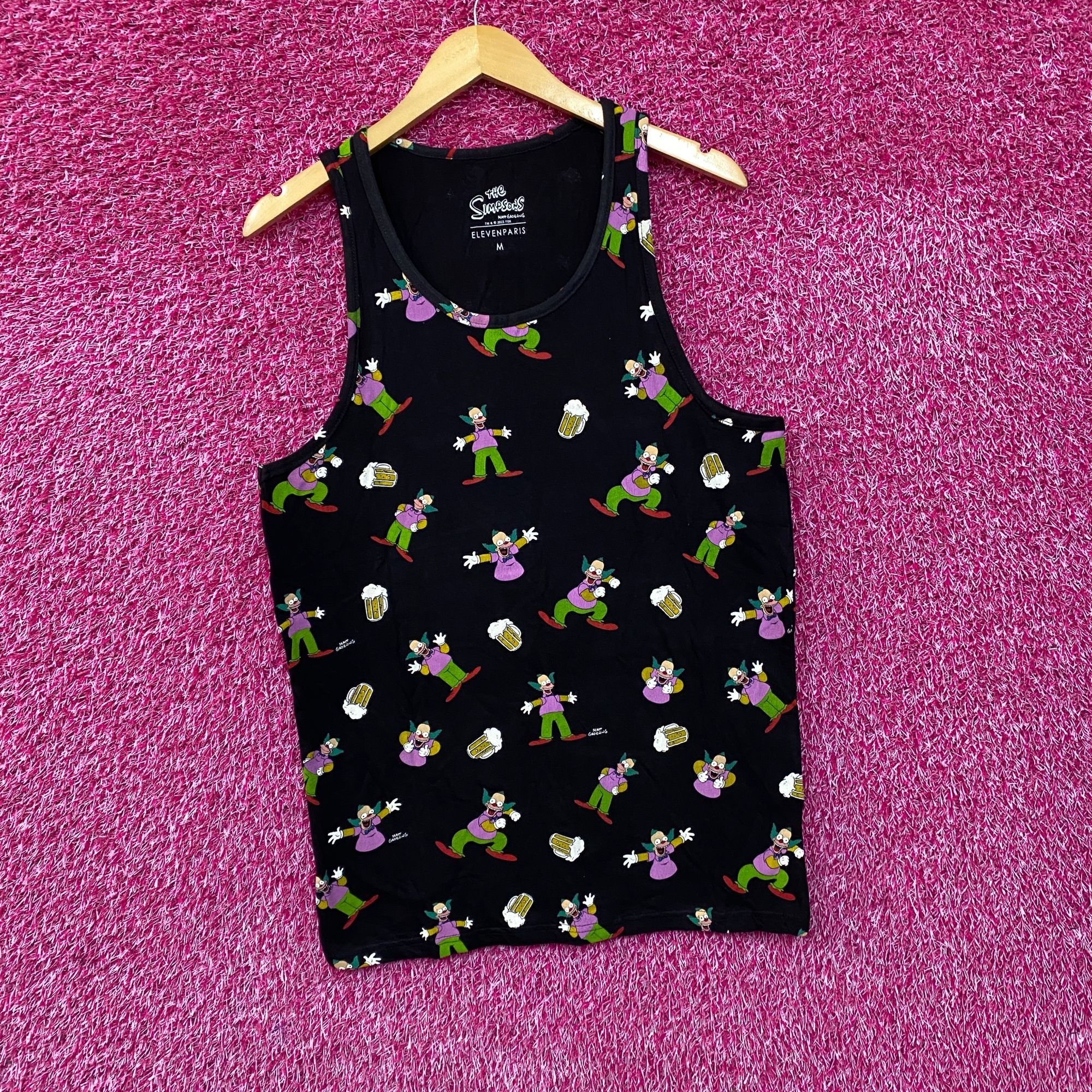 The Simpsons Eleven Paris The Simpsons Krusty The Clown Tank Top Medium Size US M / EU 48-50 / 2 - 3 Thumbnail
