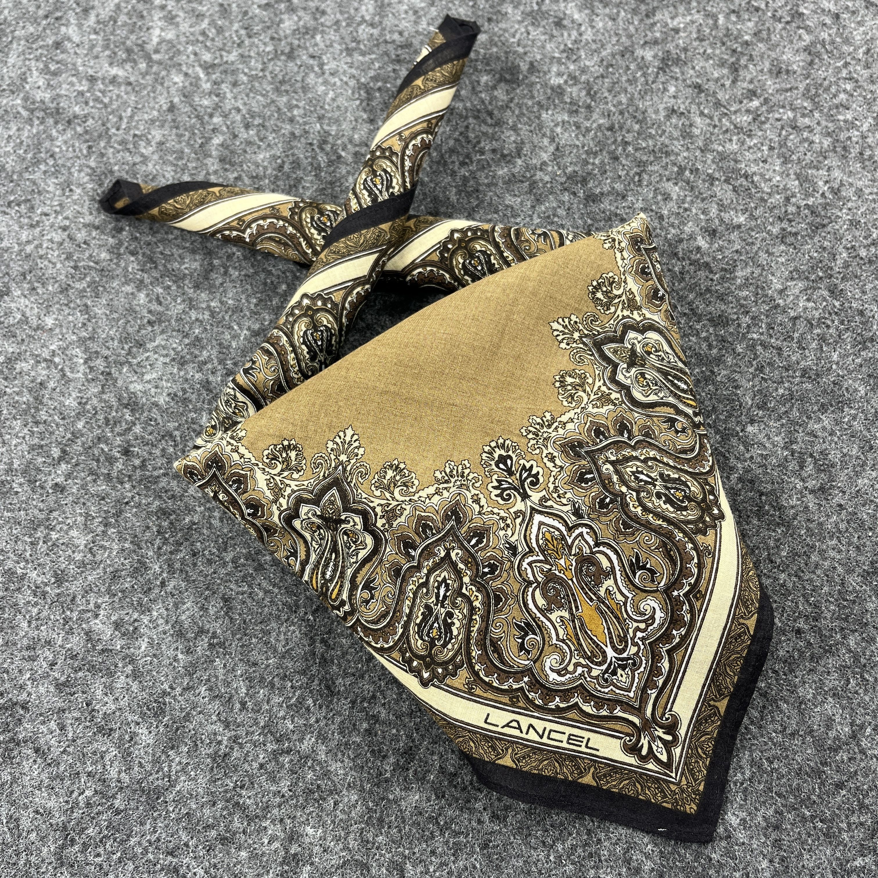 Lancel Lancel Handkerchief / Bandana / Neckerchief B307 Size ONE SIZE - 4 Thumbnail