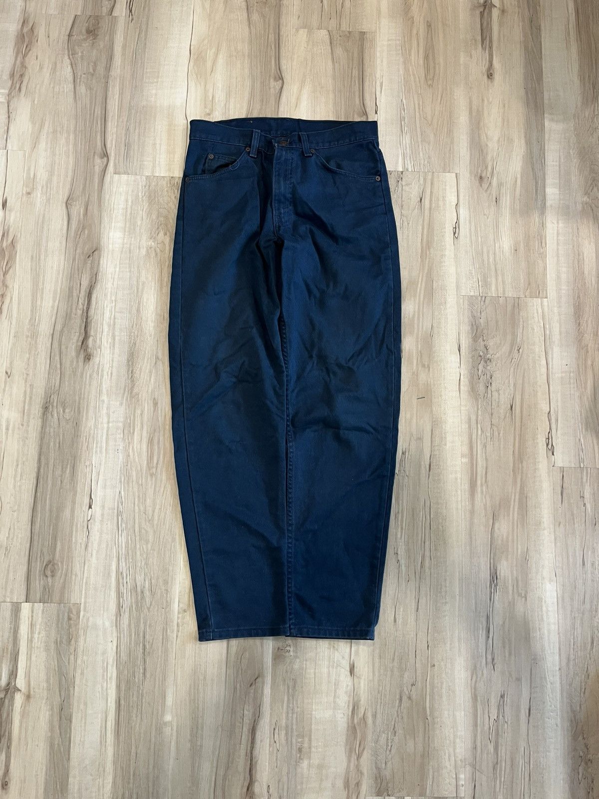 Levi's × Vintage 90s Levi’s 550 orange tab made in USA jeans Size US 30 / EU 46 - 1 Thumbnail