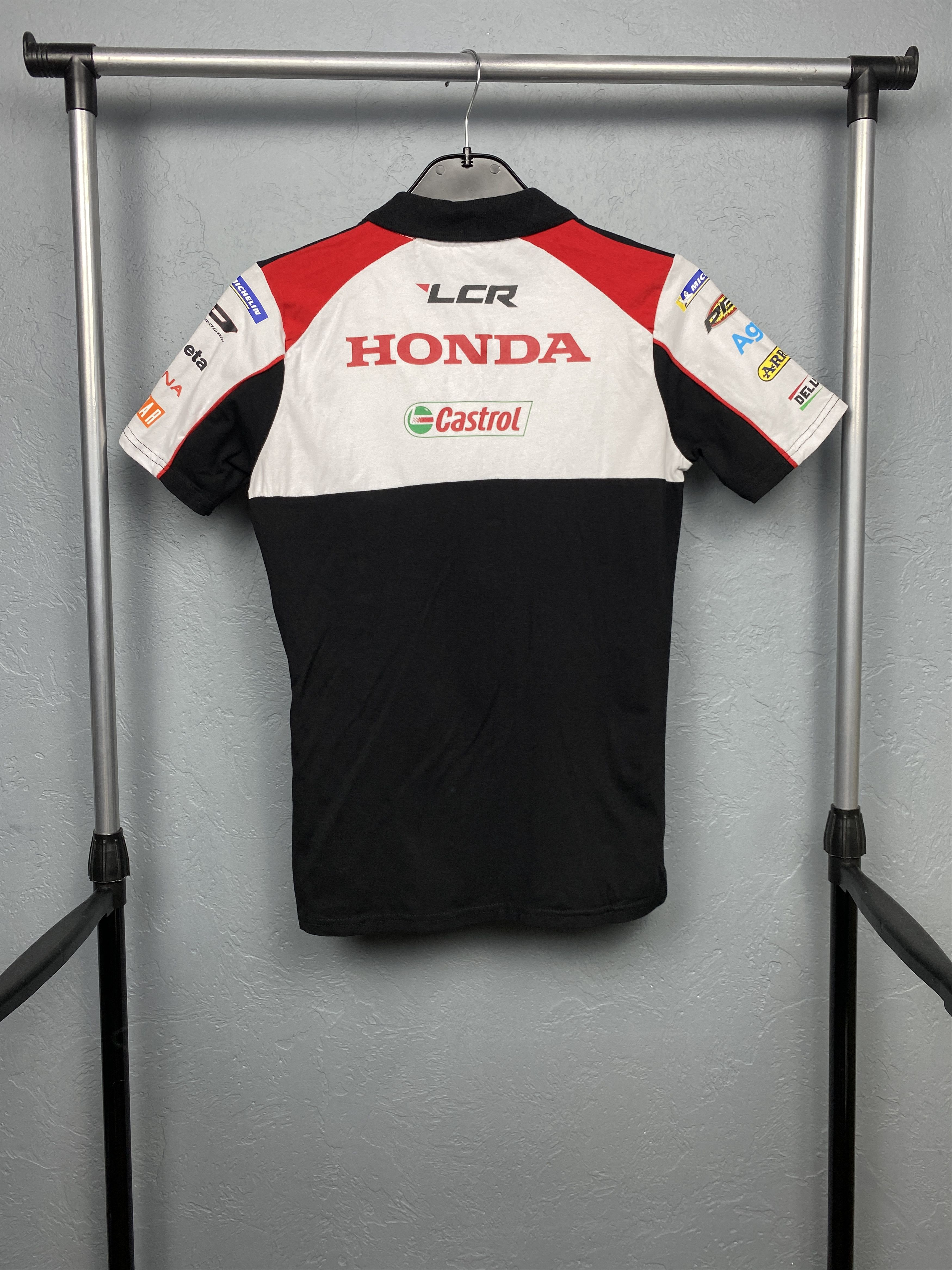 Honda × Vintage Honda Racing Team Vintage Womens Polo Shirt Size M / US 6-8 / IT 42-44 - 9 Thumbnail