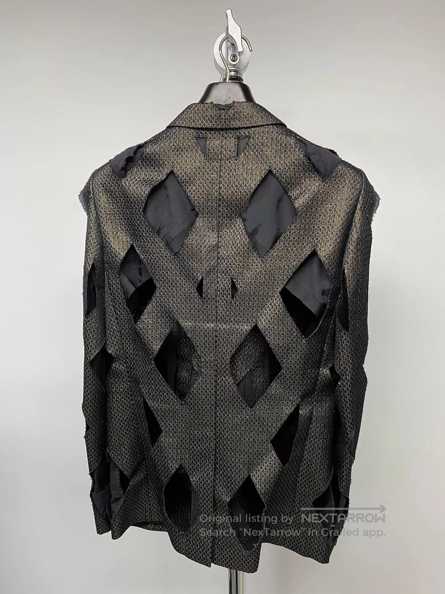 Comme des Garcons Multi Pattern Cut-Out Light Jacket Size M. Size US M / EU 48-50 / 2 - 4 Thumbnail
