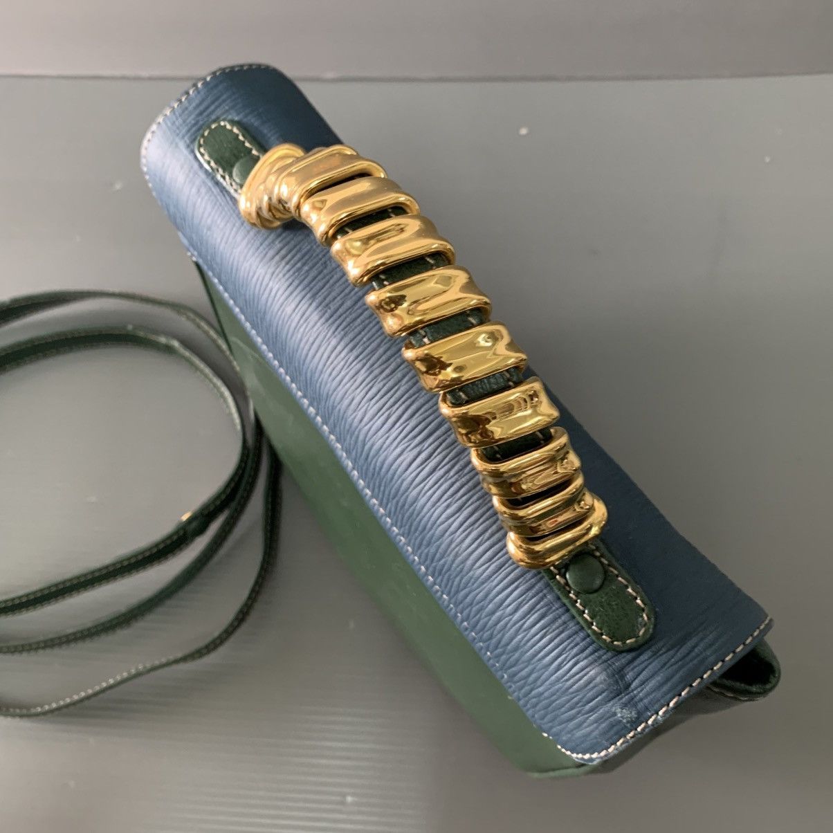 Loewe Loewe Leather Top Handle Sling Bag Size ONE SIZE - 10 Thumbnail