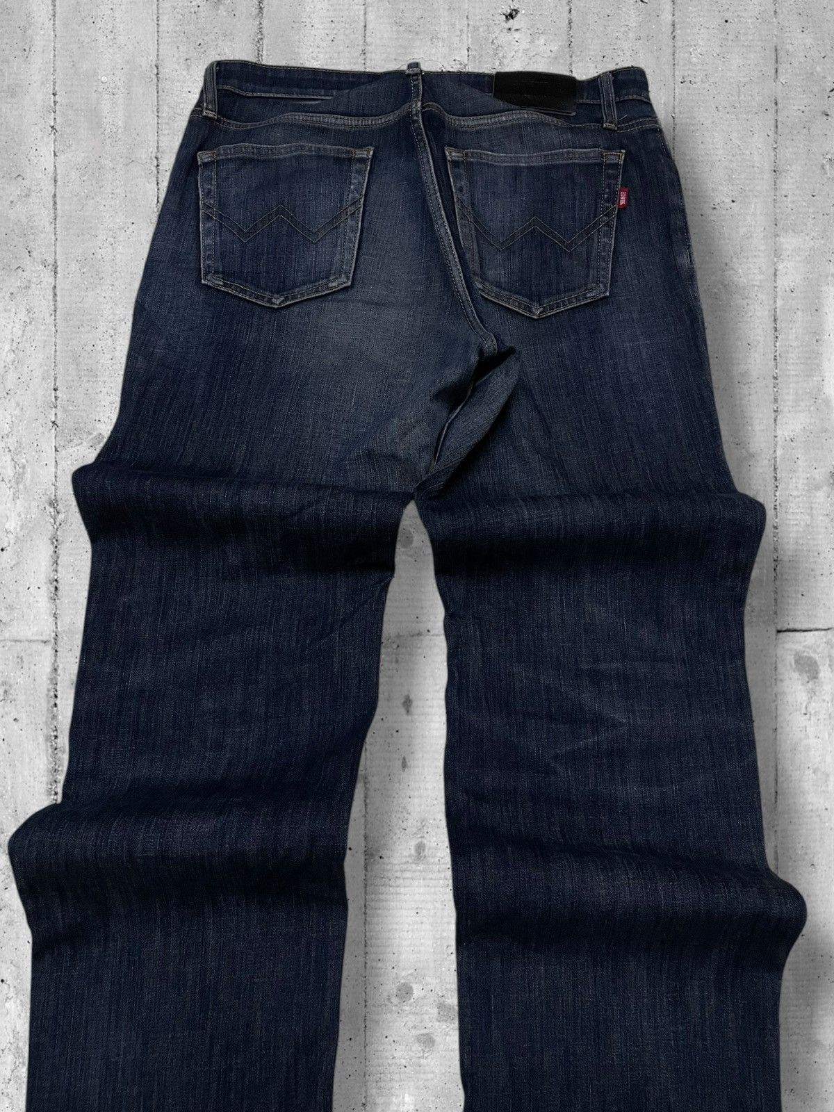 Vintage 1990s Japan Designer Edwin 403 Blue Denim Streetwear