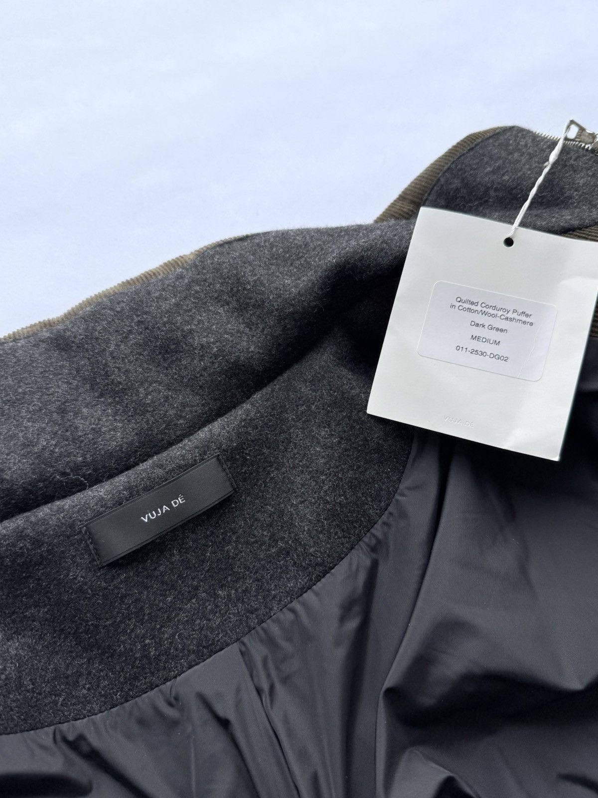 Vuja De VUJADE Quilted Corduroy Puffer in Cotton/Wool-Cashmere Size US M / EU 48-50 / 2 - 6 Thumbnail