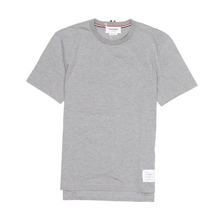 Thom Browne Thom Browne Gray Printed Short Sleeve T-Shirt 0079 Size US S / EU 44-46 / 1 - 1 Thumbnail