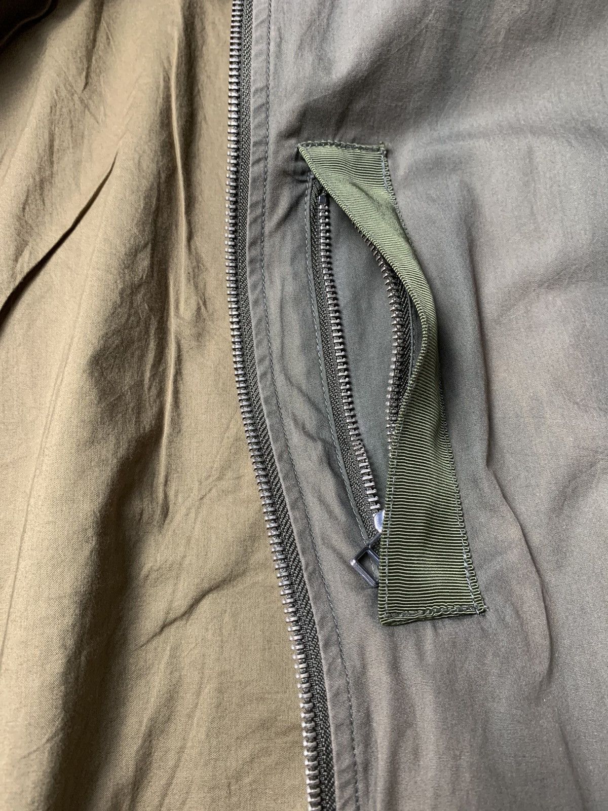 Beams Plus 2000s Beams Faded Military Bomber Jacket Size US M / EU 48-50 / 2 - 9 Thumbnail