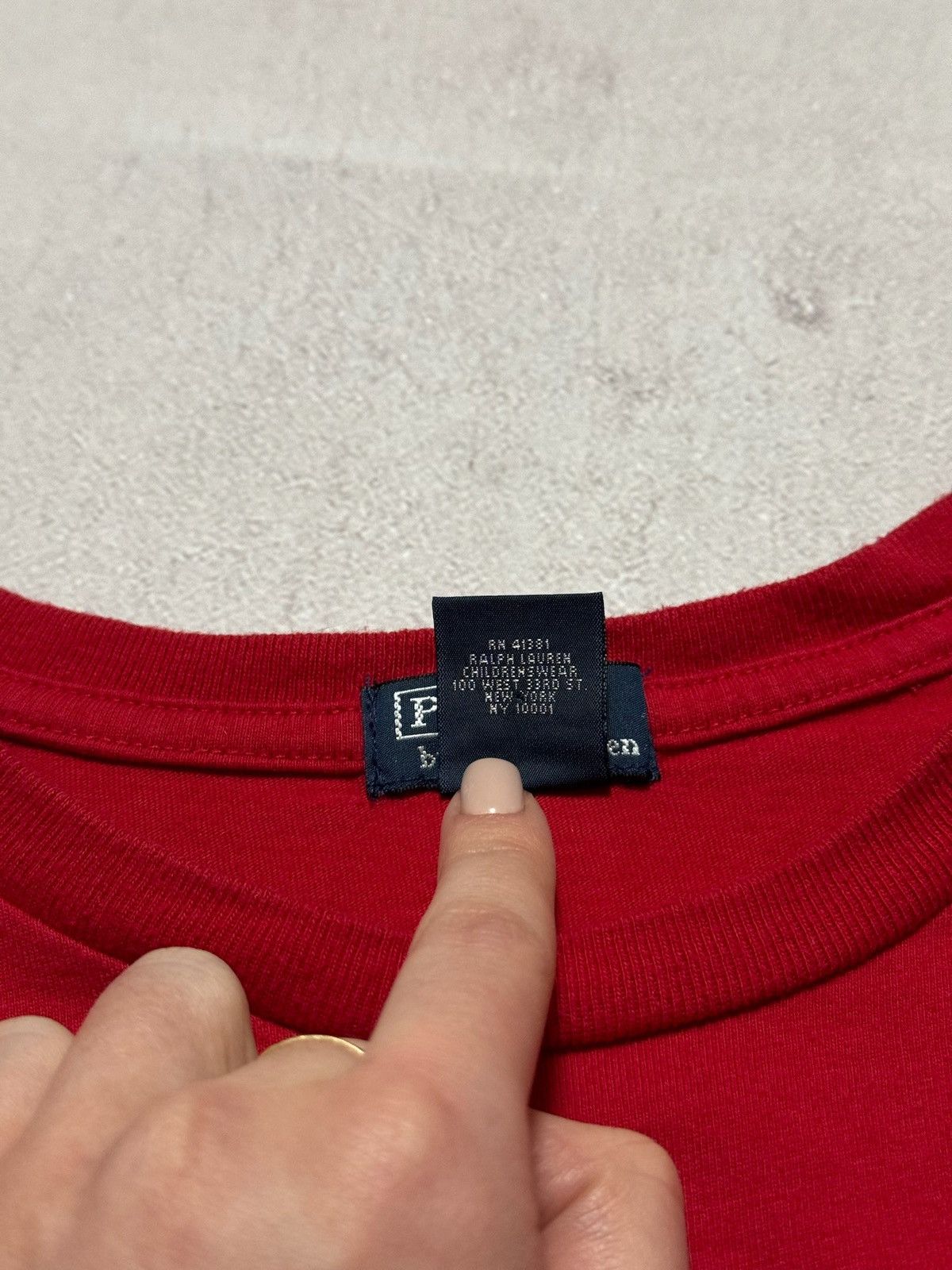Polo Ralph Lauren × Vintage Vintage Polo Ralph Lauren T Shirt USA #3 Big Logo Y2K 90s Size US M / EU 48-50 / 2 - 9 Thumbnail