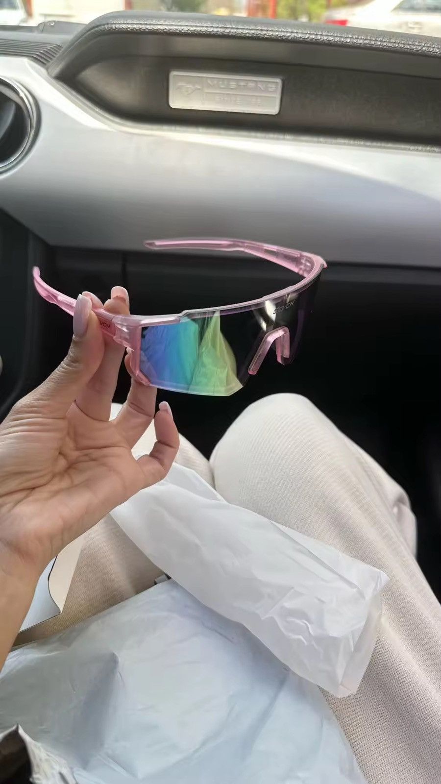 Electric Visual × Vintage Y2k Outdoor Sport Glasses 2024 Size ONE SIZE - 4 Thumbnail
