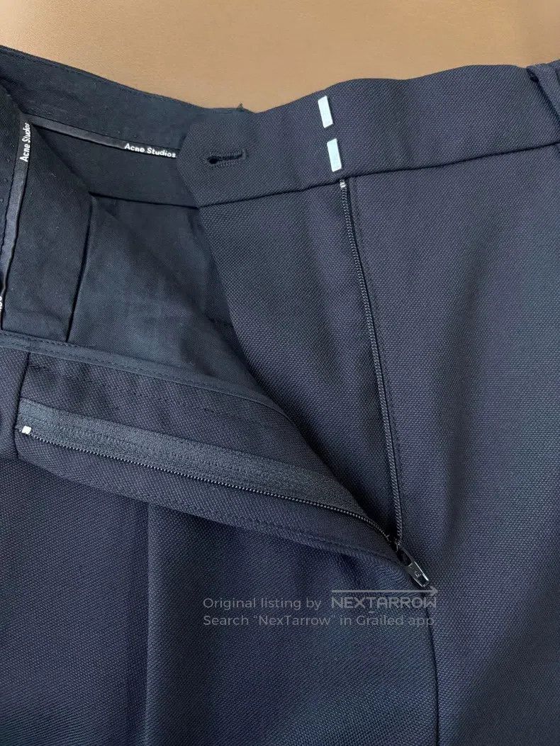 Acne Studios Acne Studios Black wool blend mid-thigh suit short pants Size 24" / US 00 / IT 34 - 5 Thumbnail