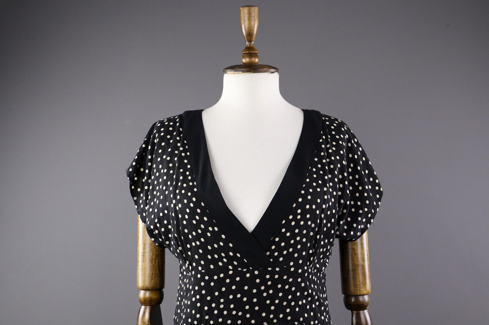 Kokaine Ladies Kookai Summer Polka Dot Cocktail A-Line Dress Size 42 Size M / US 6-8 / IT 42-44 - 2 Thumbnail