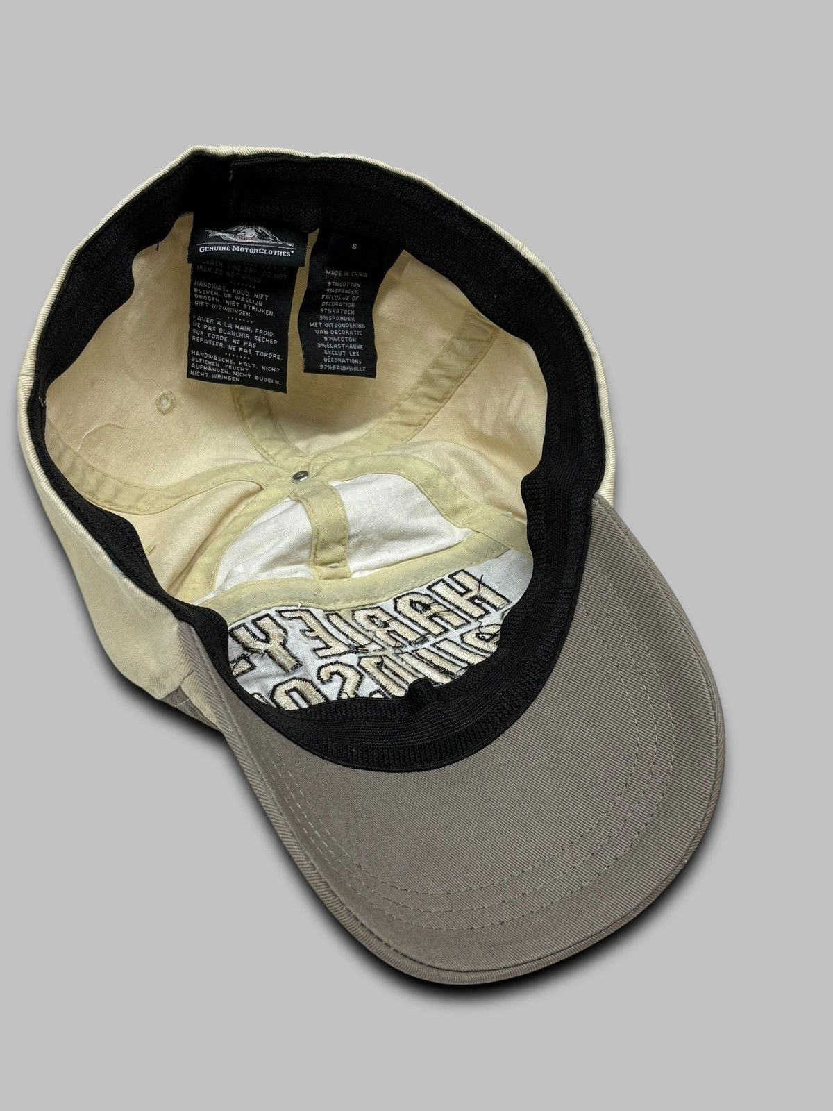 Harley Davidson 🔥 VINTAGE HARLEY DAVIDSON 00s RARE SPELLOUT LOGO HAT CAP Size ONE SIZE - 11 Thumbnail