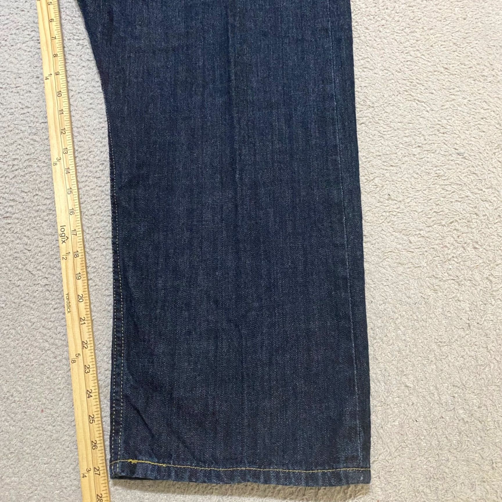 Levi's Levi's 559 Jeans Mens 48x29 Blue Denim Relaxed Straight Dark Wash High Rise Vintage No Size US 32 / EU 48 - 6 Thumbnail