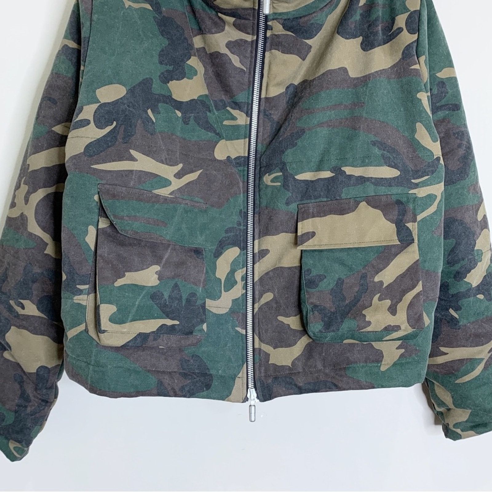 Rhude Rhude Camo Puffer Jacket (Sz L) Triangle Star Logo Graphic Size US L / EU 52-54 / 3 - 8 Thumbnail