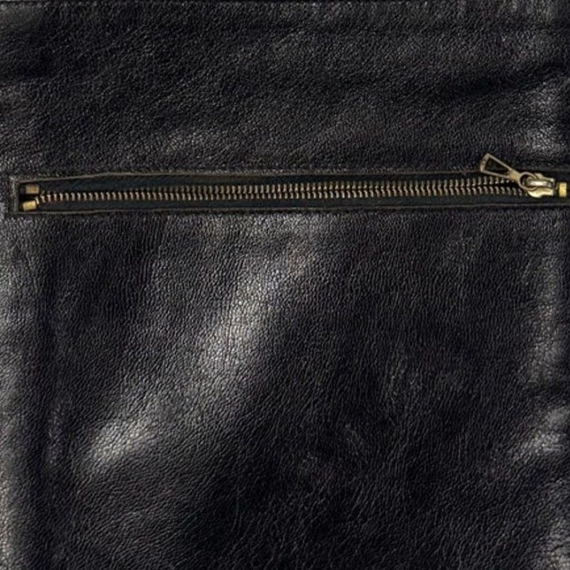 Vintage VINTAGE Leather Crossbody Pouch Bag Black Size ONE SIZE - 4 Thumbnail