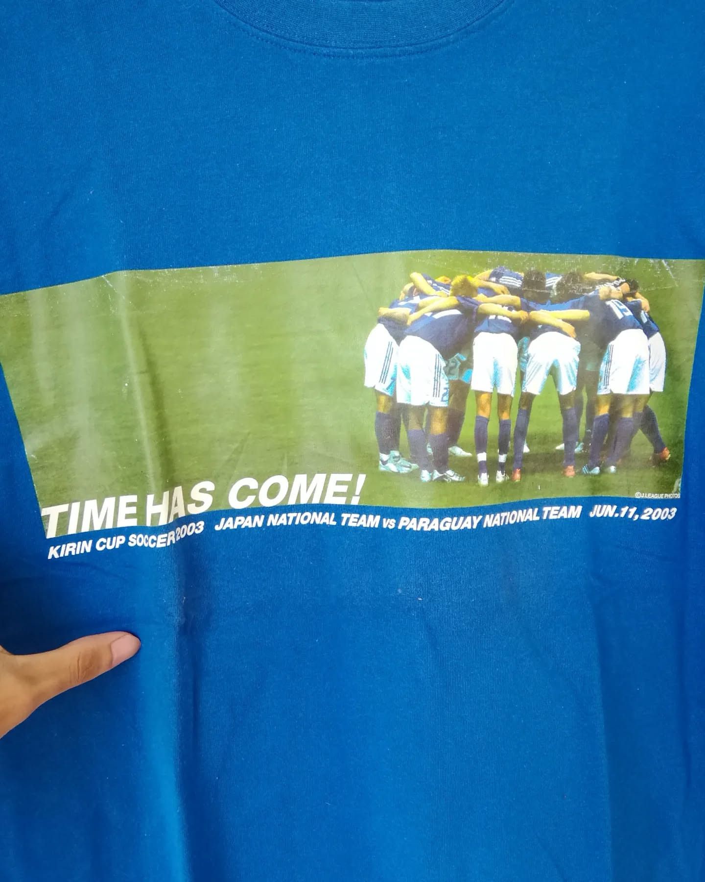 Adidas Vintage Adidas Japan National Team Graphic T-Shirt Size US M / EU 48-50 / 2 - 2 Thumbnail