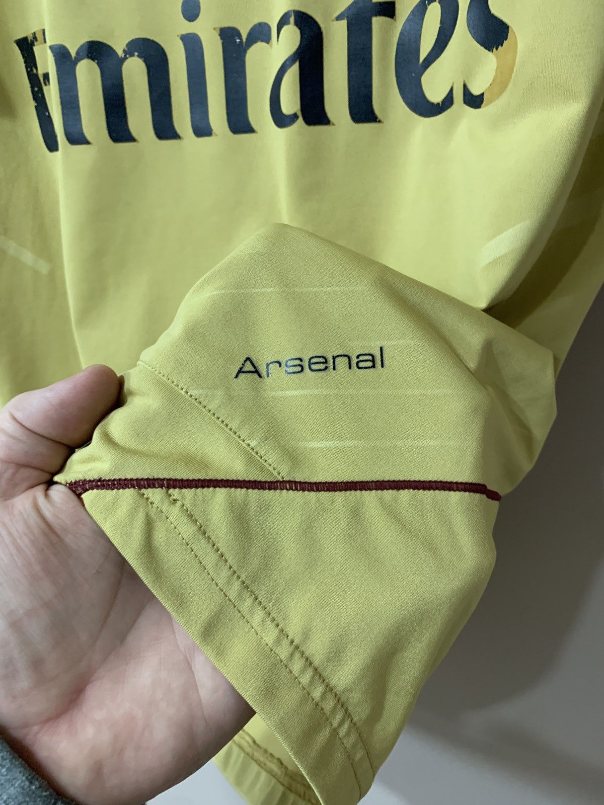 Nike Arsenal London Football Shirt Nike Soccer Jersey Gold Jersey Size US M / EU 48-50 / 2 - 9 Thumbnail