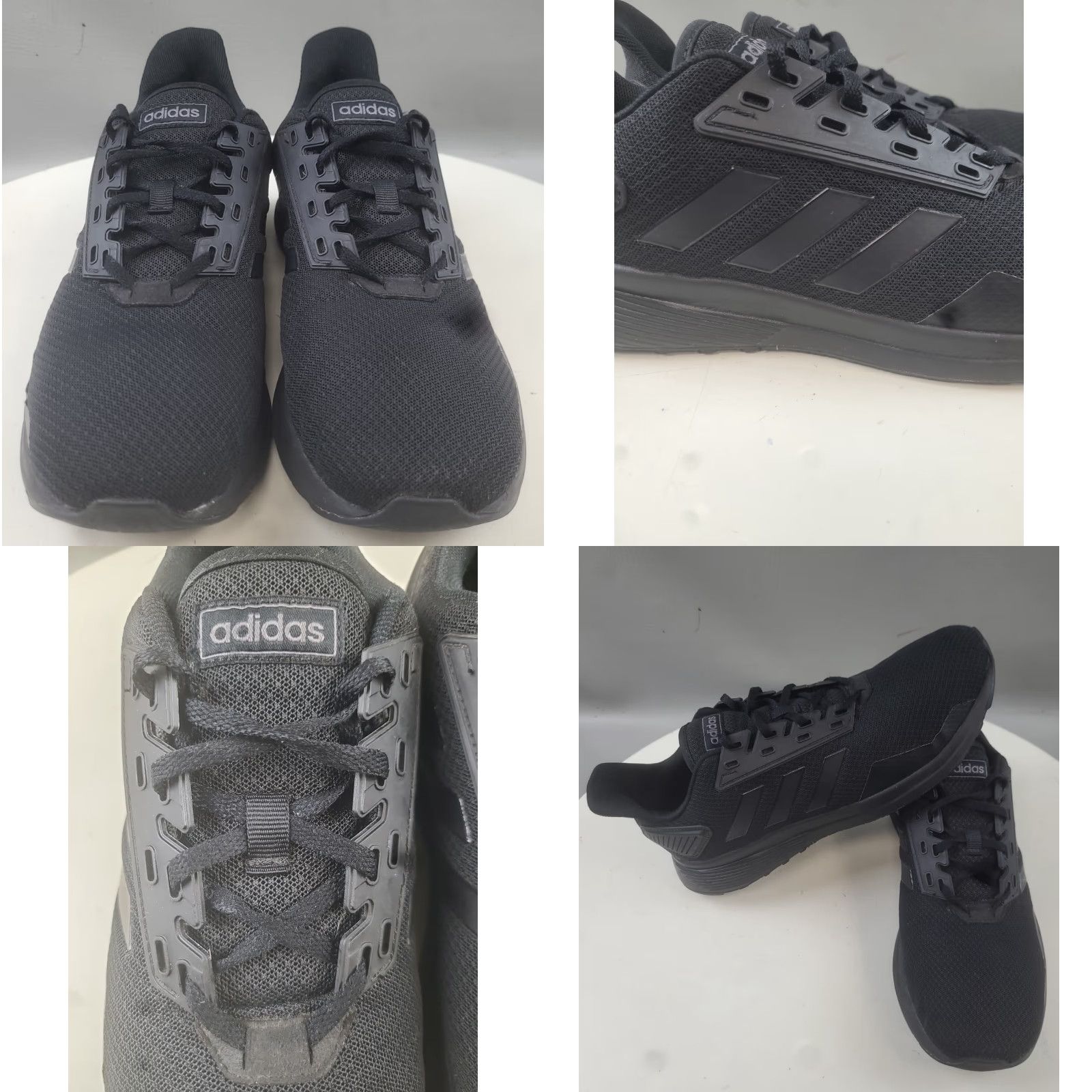 Adidas Adidas Duramo Sneaker Men B96578 Triple Black Size 8.5 EU 42 US 8.5 Running Lightly Used Size ONE SIZE - 8 Thumbnail