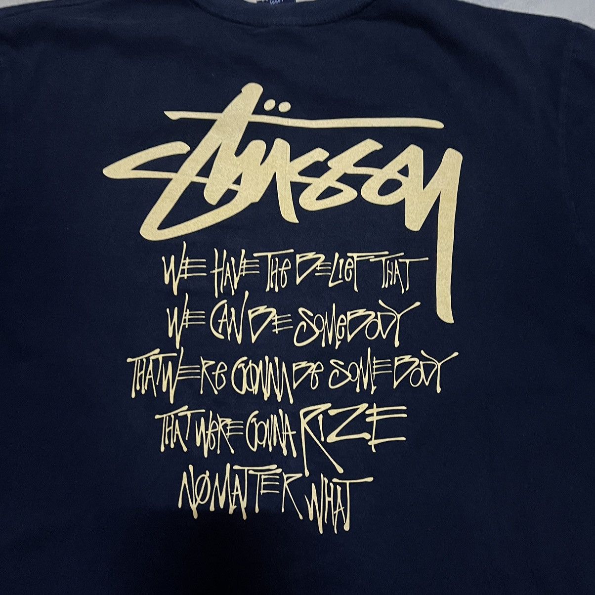 Stussy × Vintage Vintage Stussy Big Logo Size US L / EU 52-54 / 3 - 11 Thumbnail