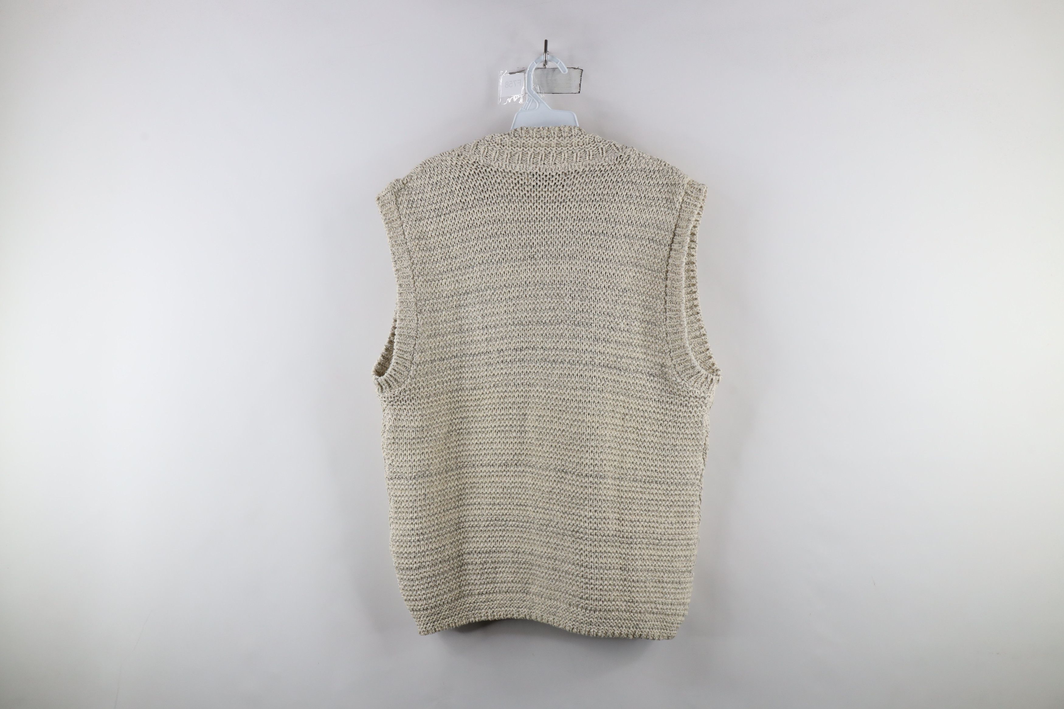 American Eagle Outfitters × Vintage Vintage 90s American Eagle Outfitters Fisherman Sweater Vest Size US M / EU 48-50 / 2 - 7 Thumbnail