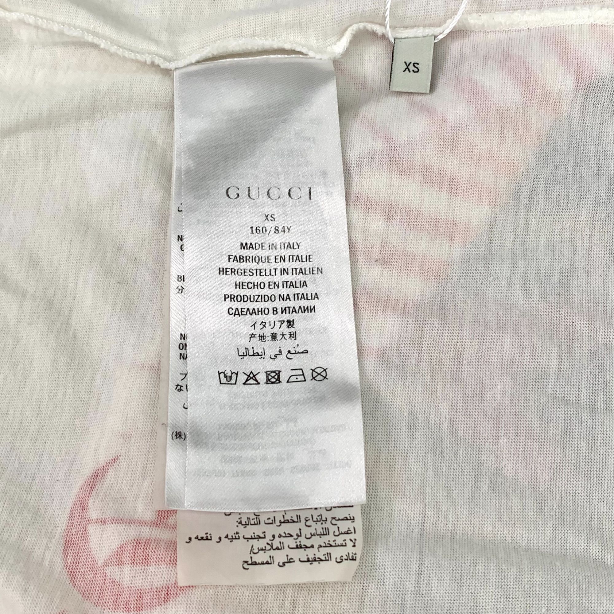 Gucci Gucci T-Shirt With Tiger Graphic & "Modern Future" Text Size US XS / EU 42 / 0 - 6 Thumbnail