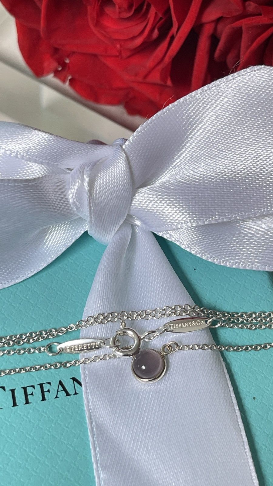 Tiffany & Co. Tiffany & Co. Purple Chalcedony Cabochon Necklace 16” $550 Size ONE SIZE - 17 Thumbnail