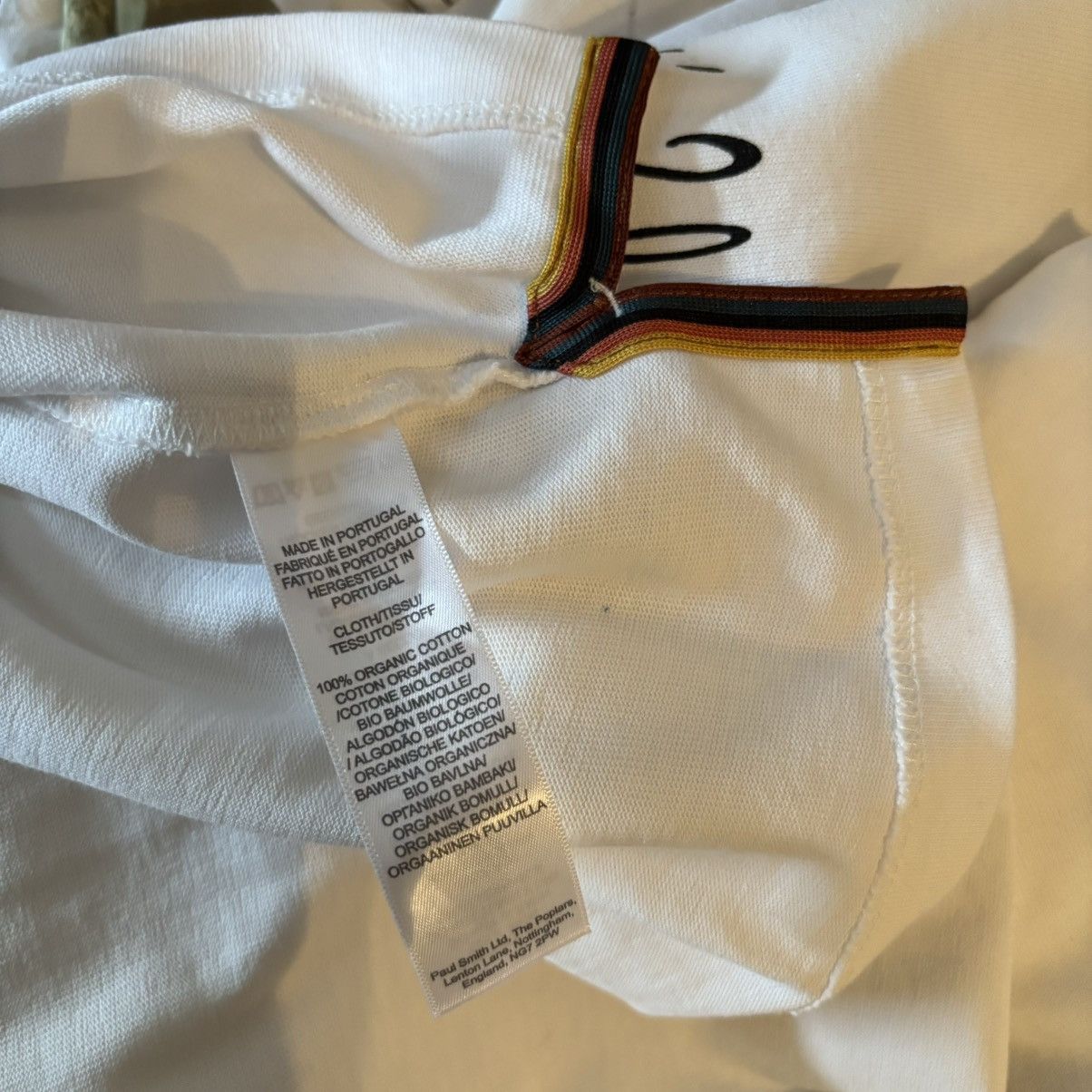 Paul Smith Paul Smith White Monarch Rose Long Sleeve T-Shirt Size US S / EU 44-46 / 1 - 7 Thumbnail